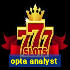 opta analyst